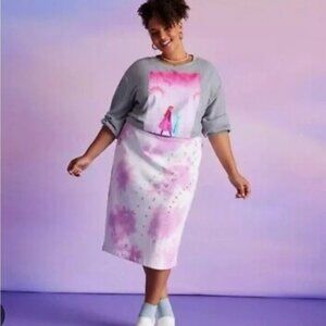 DISNEY FROZEN OLAF • Tye die skirt